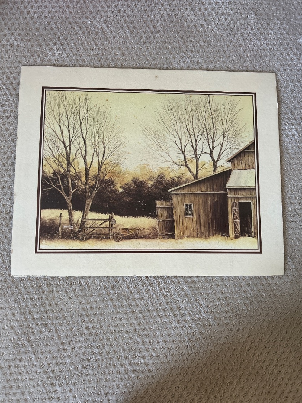 Vintage Robert Nidy Print
